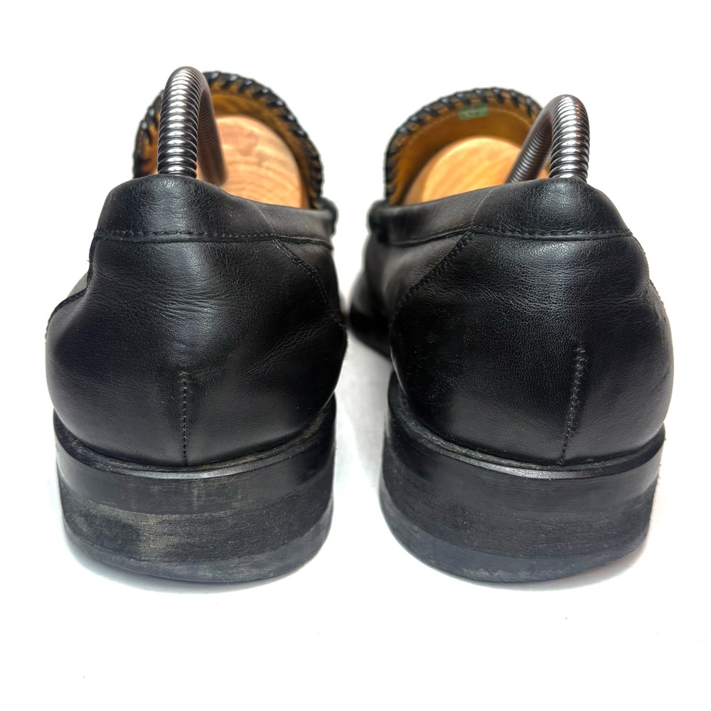 Balenciaga Italian Black Leather Driving Loafer | 9 - Picture 8 of 12